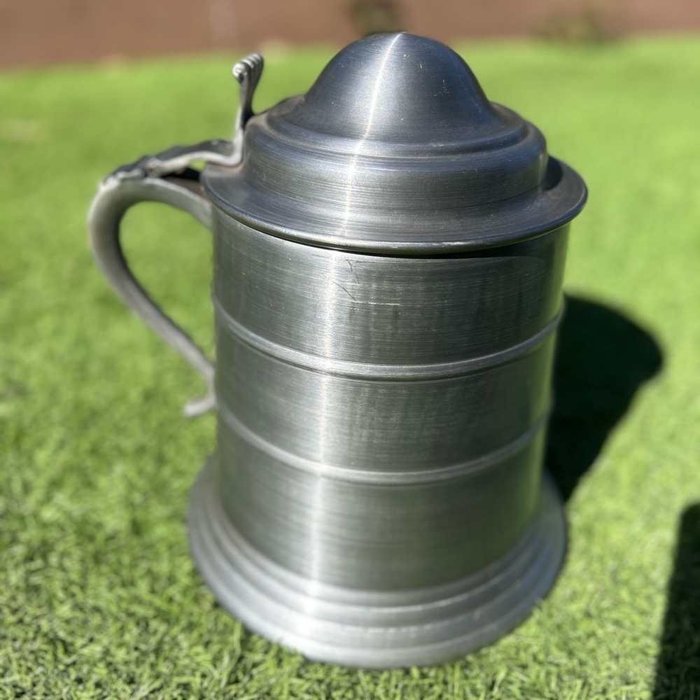 Pewterone Olde Tankardware Ice Bucket Beer Stein